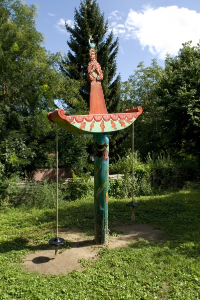 Kreatív játszótér a Budapesti Szent Ferenc Kórház parkjában